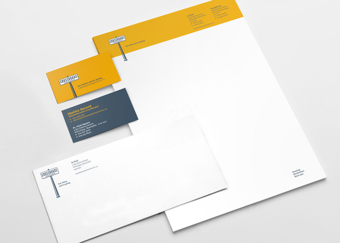 Crossroads Insurance letterhead